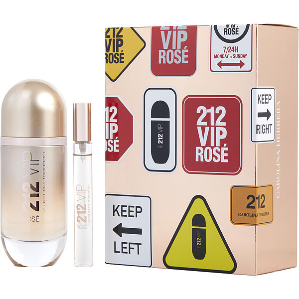 212 VIP Rose Gift Set for Women (2PC) - Perfume Planet 