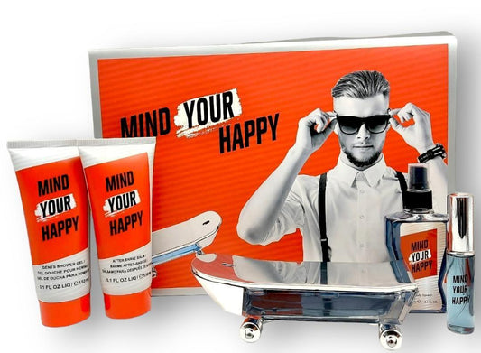 Mind Your Happy EDT Gift Set for men (5PC)