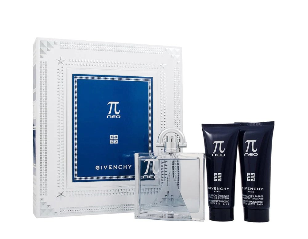 Pi Neo by Givenchy EDT Gift Set for Men (3PC) - Perfume Planet 