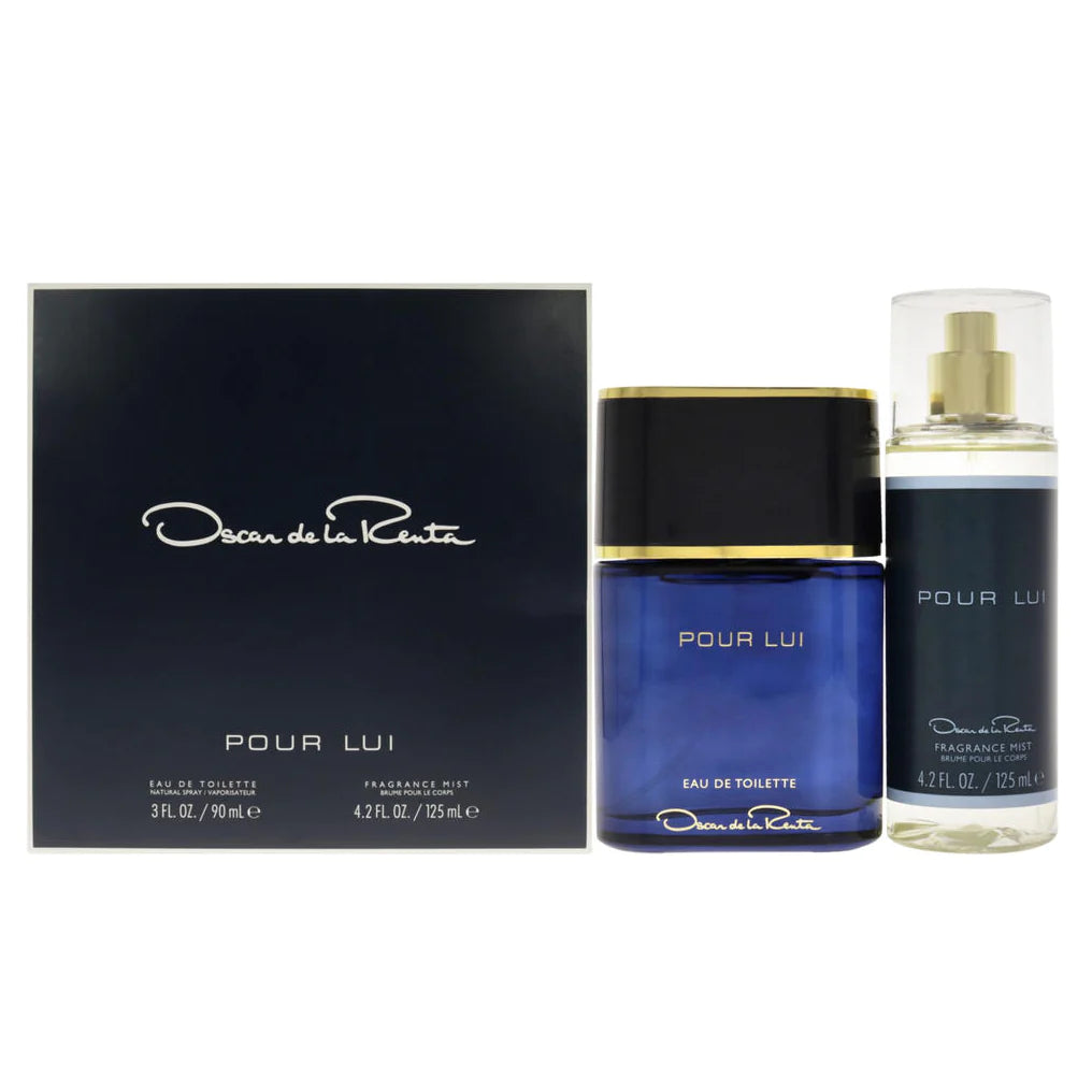 Oscar de la Renta Pour Lui EDT for Men Gift Set (2P) - Perfume Planet 