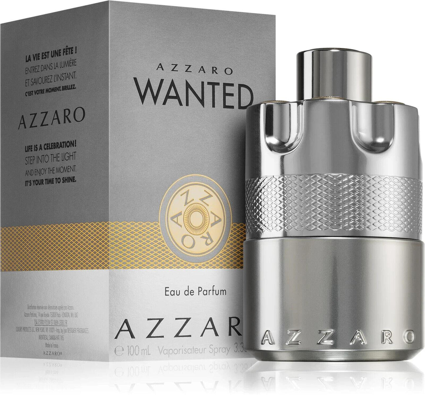 Azzaro Wanted Eau De Parfum for Men - Perfume Planet 