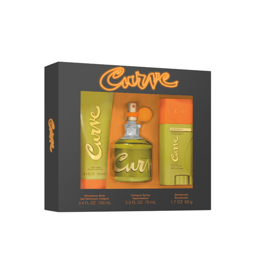 Curve for Men EDT Gift Set (3PC) - Perfume Planet 