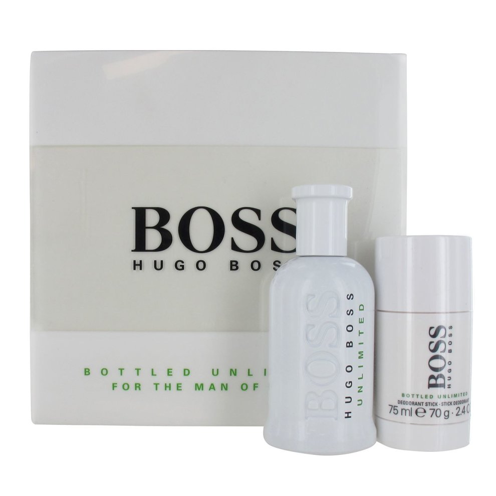 Hugo Boss Bottled Unlimited EDT Gift Set (2PC) - Perfume Planet 